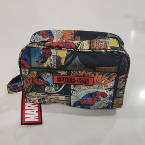 Bioworld Marvel Spider-Man Comic Toiletry Bag - Multicolor